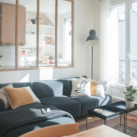 Apartamento Nice And Bright Well Decorated Apt With Wifi París